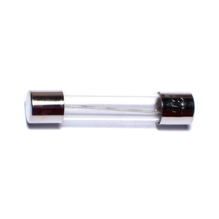 Midwest Fastener Glass Fuse, GLH Series, Time-Delay, 7A, 32V AC, 20 PK 67216